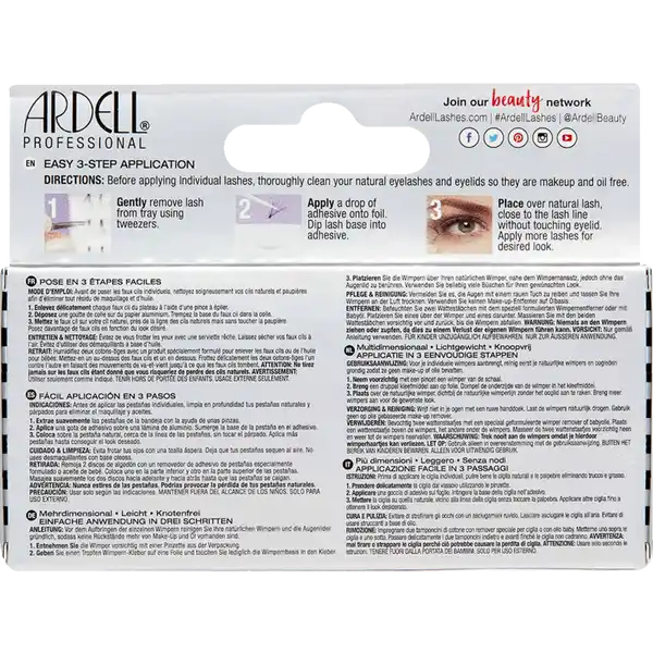 3D Faux Mink Individuals Medium Einzelwimpern