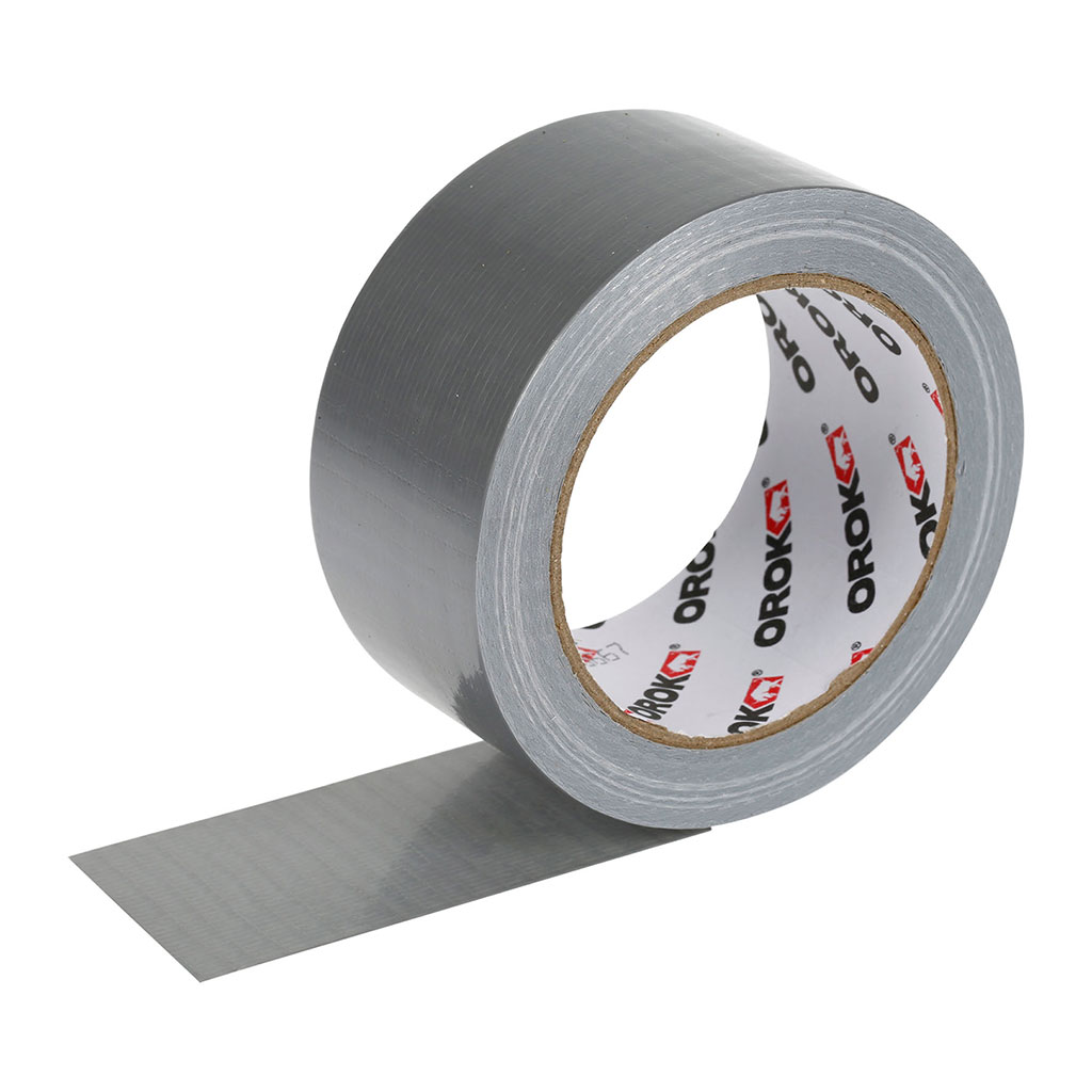 Rouleau scotch adhésif gris 25mx50mm