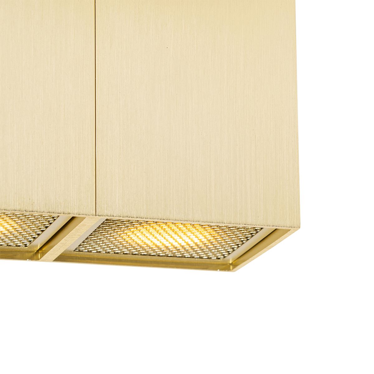 Design spot goud 2-lichts - Qubo Honey