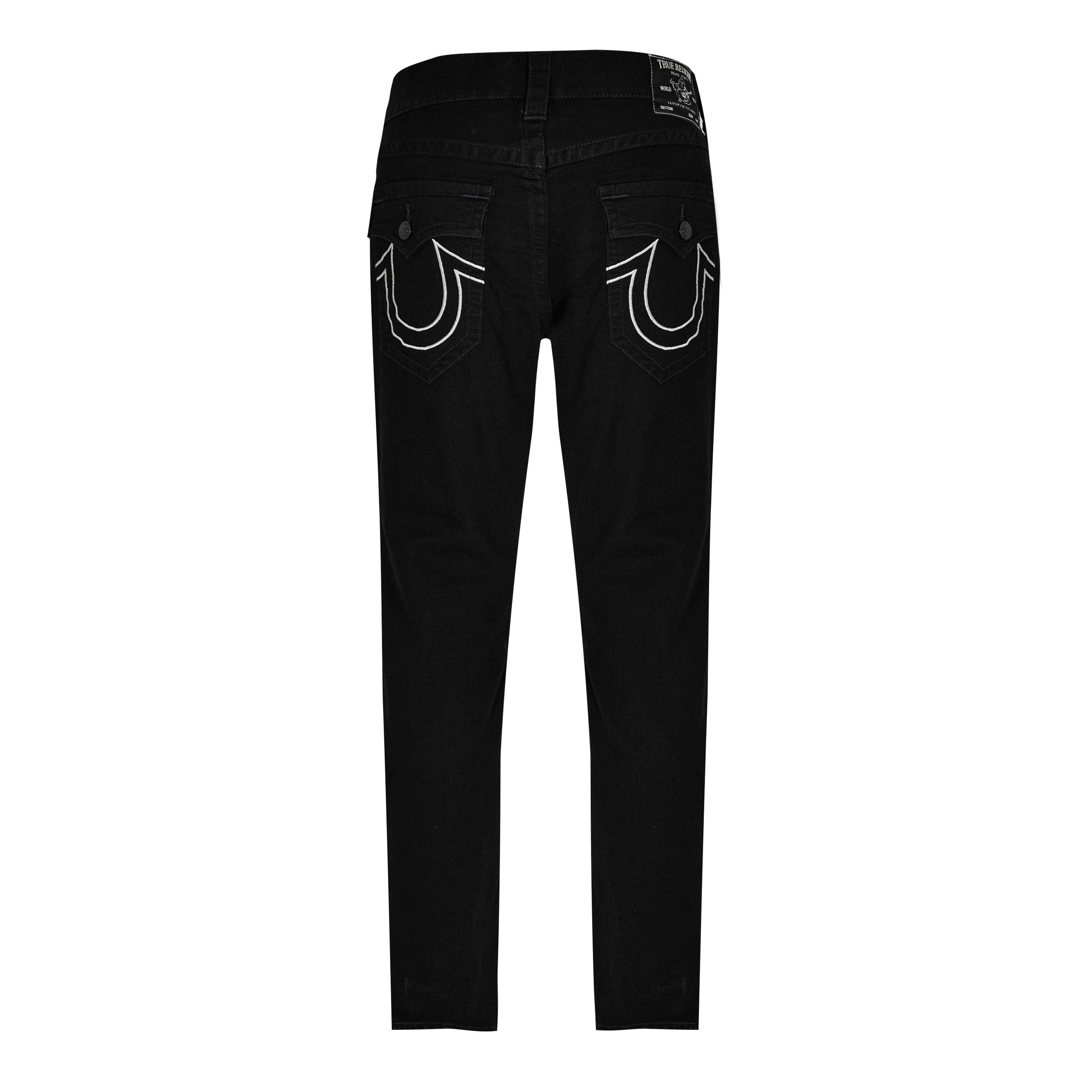 True Religion Rocco Plain Stitch Slim Jeans
