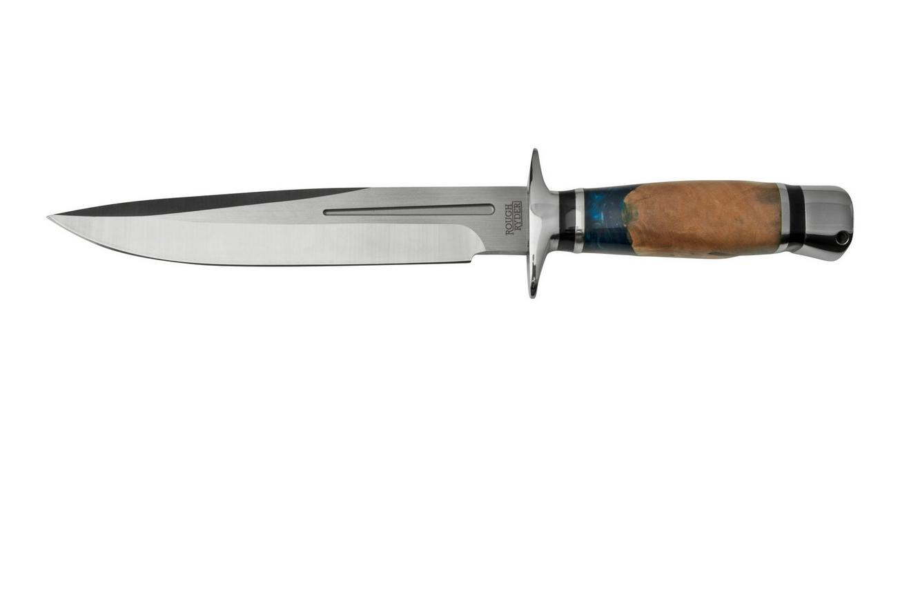 Rough Ryder Fixed Blade Resin & Wood, RR2240 vaststaand mes