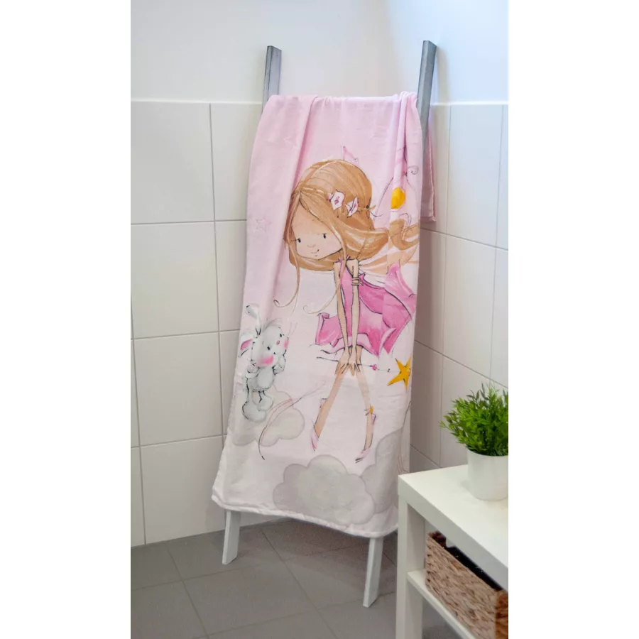 babybest® Badetuch Little Fairy 75 x 150 cm