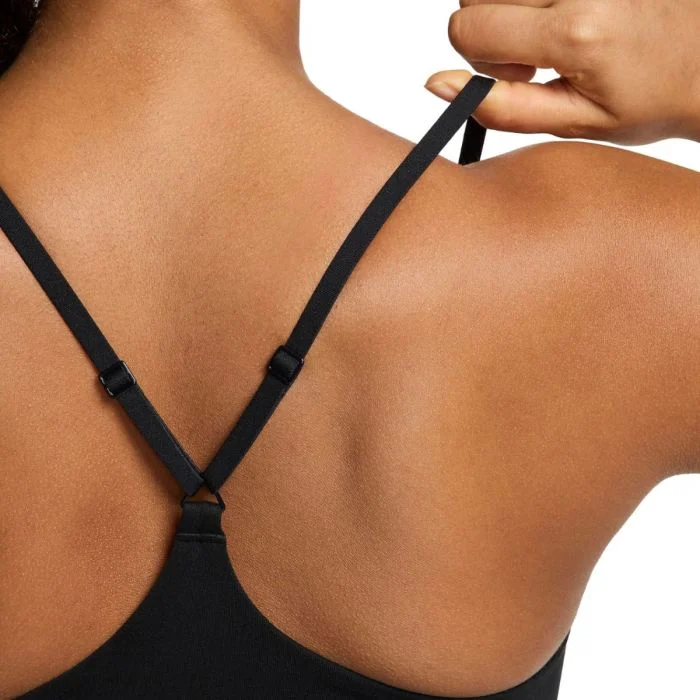 Nike Dame BH Indy Light Support Bra Sort