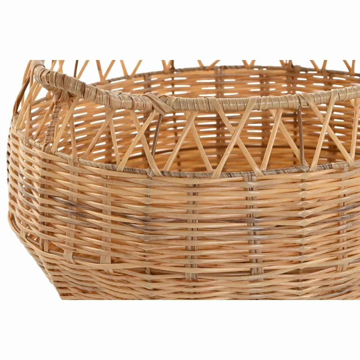 Set de basket DKD Home Decor - Naturel