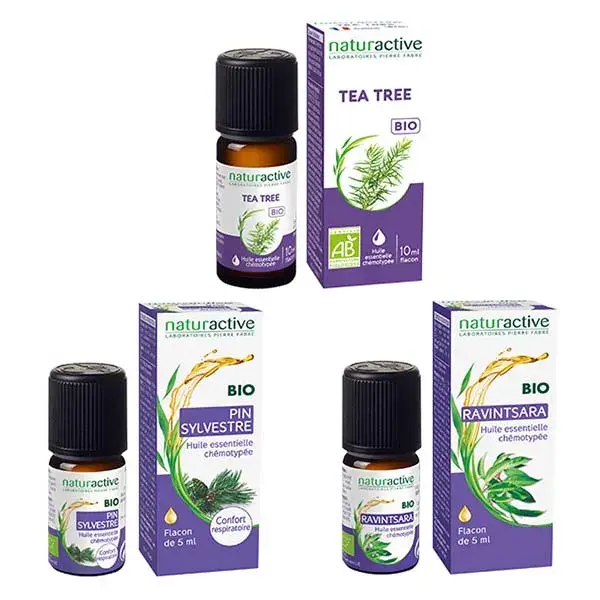 Kit respiratório de aromaterapia Naturative ENT