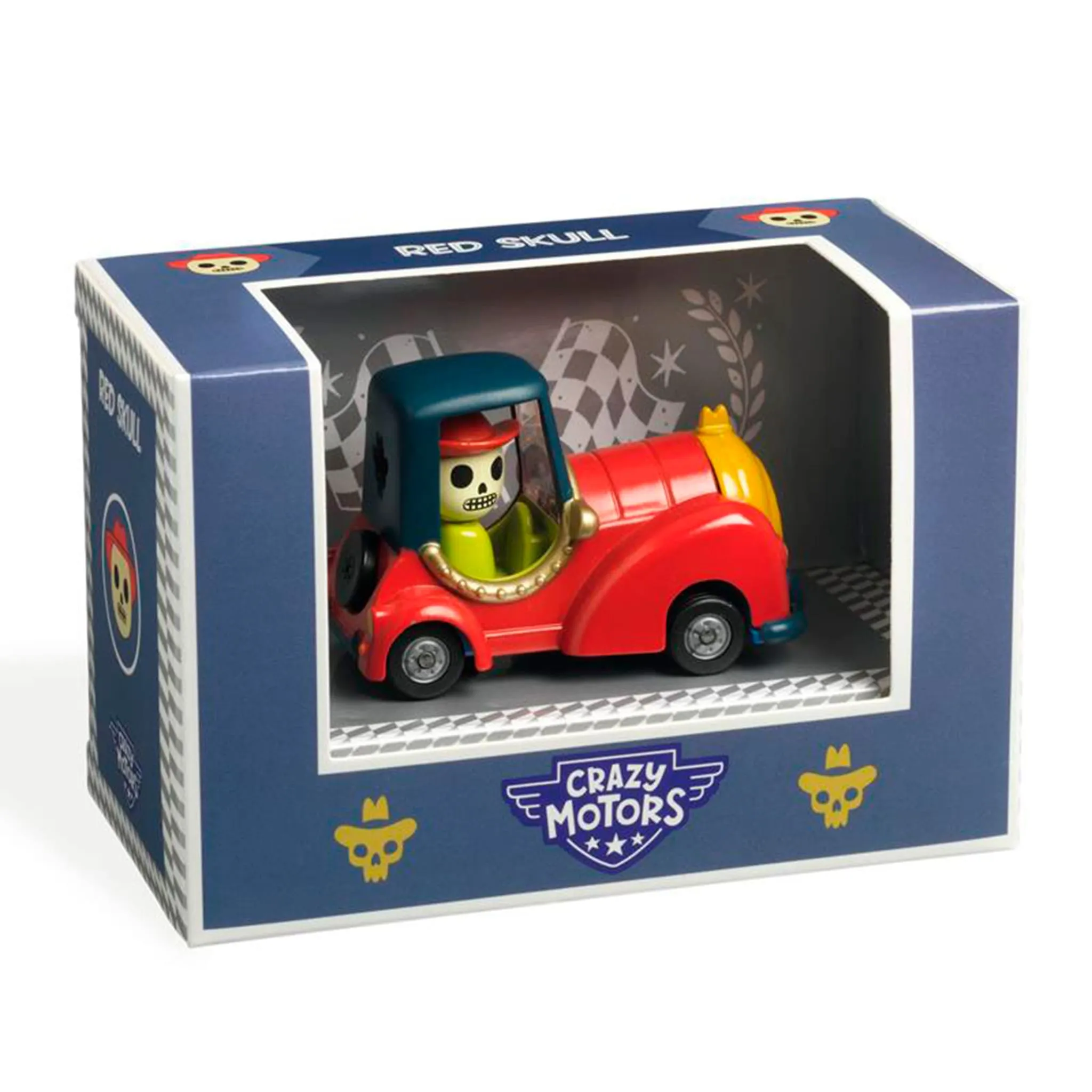 Djeco Voiture - Crazy Motors Red Skull