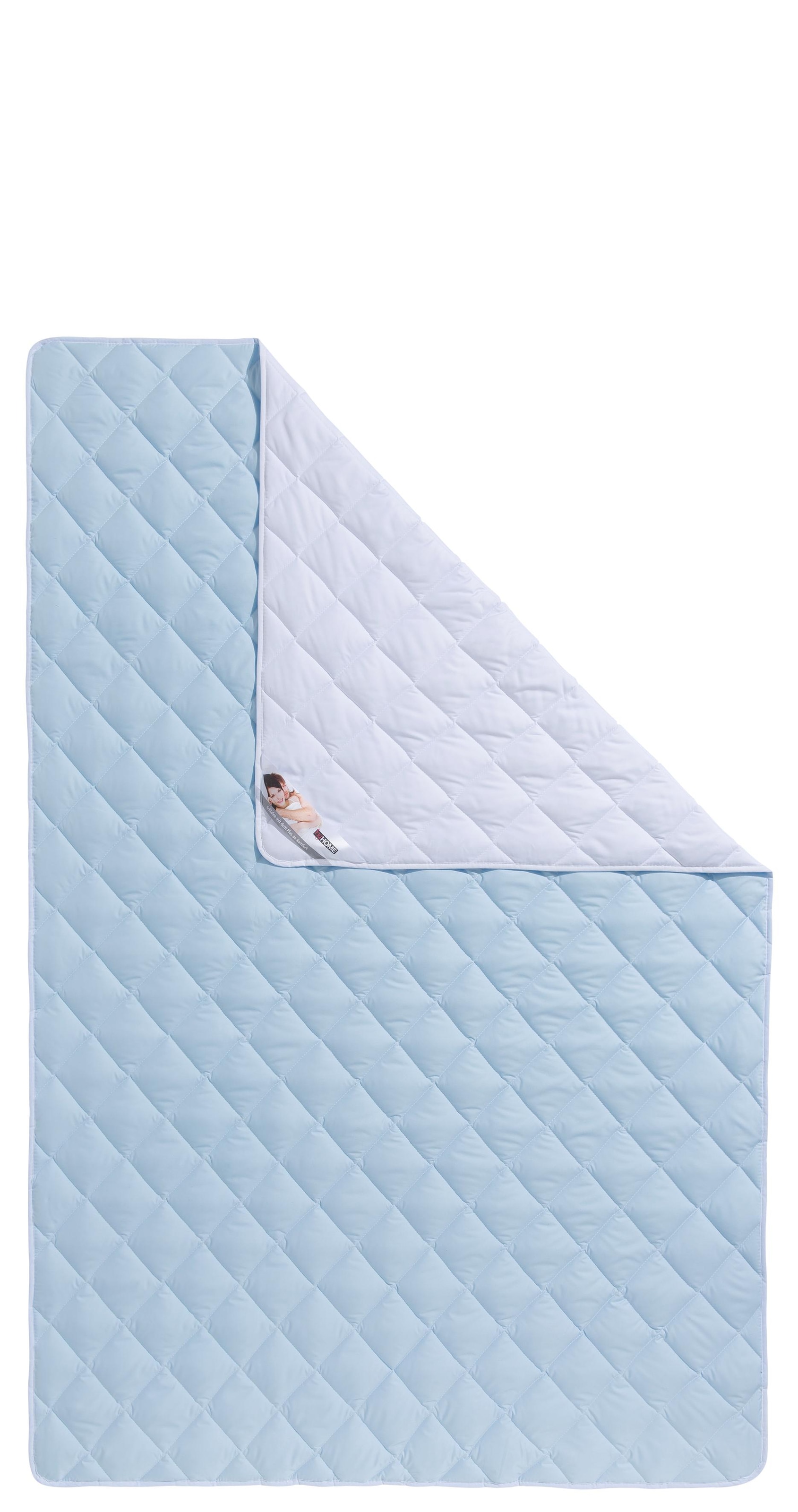 my home Microfaserbettdecke »Top Cool, Bettdecke 135x200 cm & 155x200 cm« leicht Füllung Polyester Bezug Microfaser 1 Stk. tlg. mit Sommer- und Winterseite