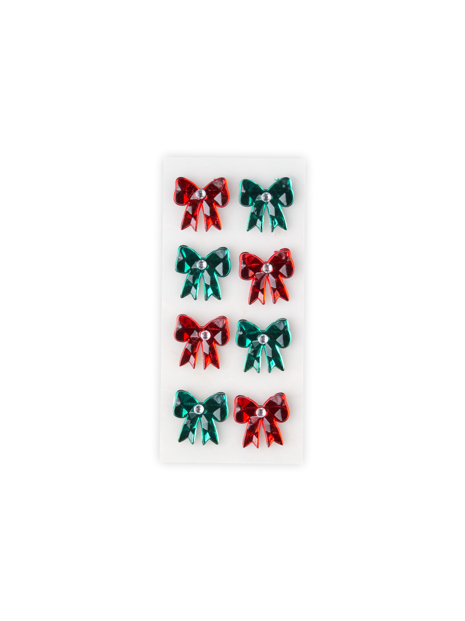 Juleklistermærker | 8 stk. | Dark Green, Red