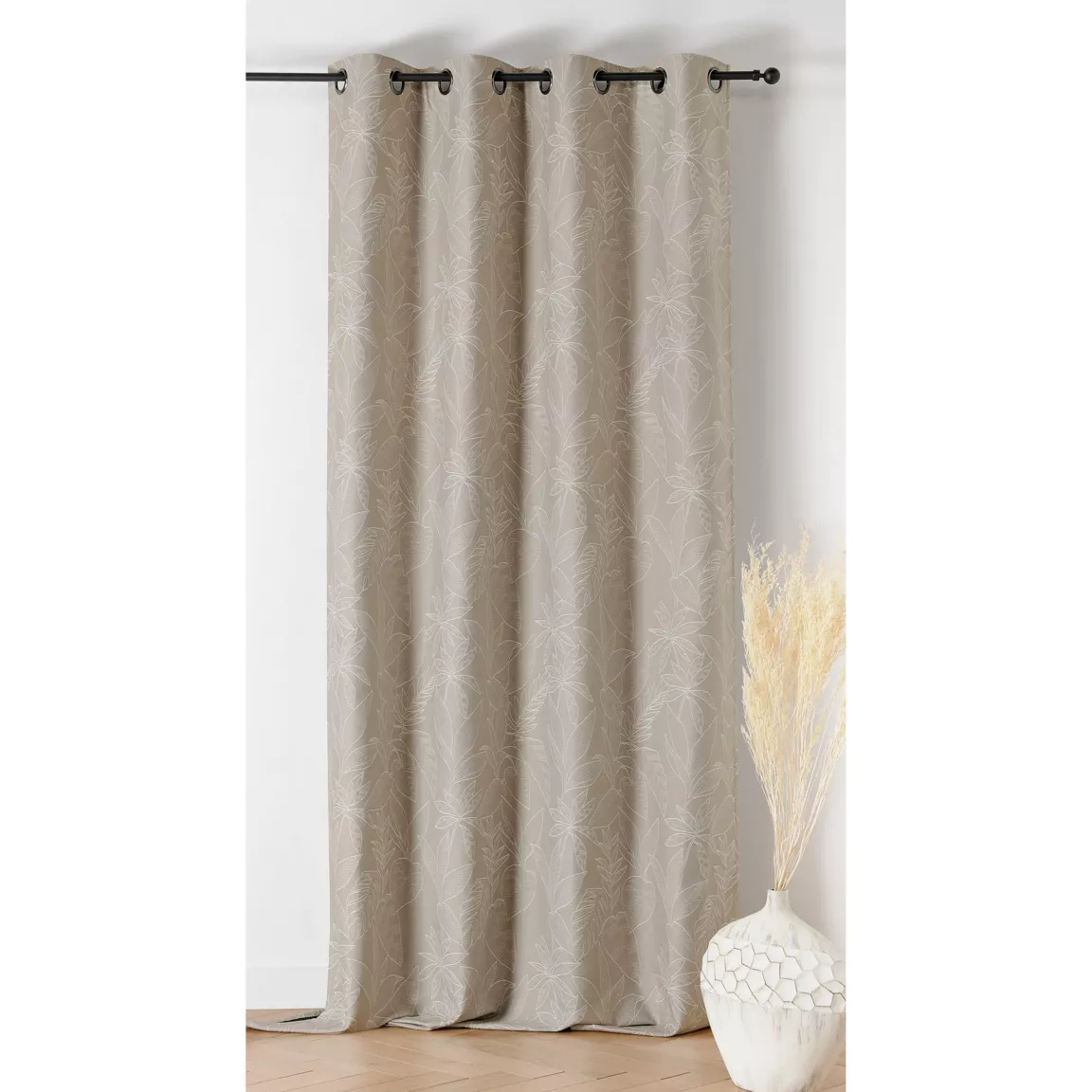 Rideau obscurcissant isolant (140 x 240 cm) Bengale Beige