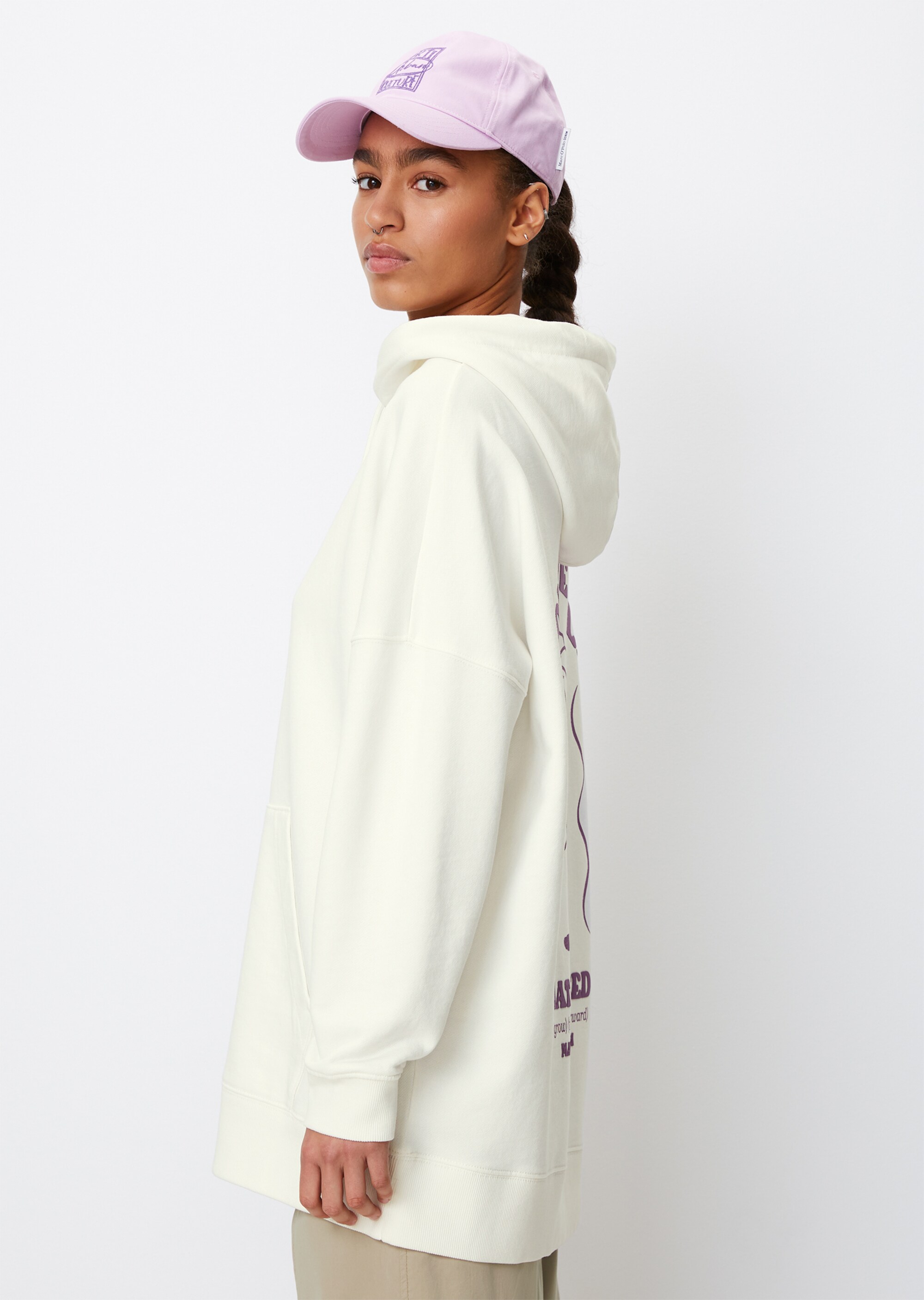 Hoodie oversizedaus Organic Cotton