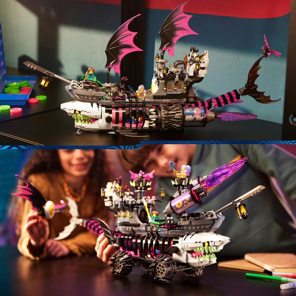 LEGO DREAMZzz 71469 Albtraum-Hai-Schiff-Bauset