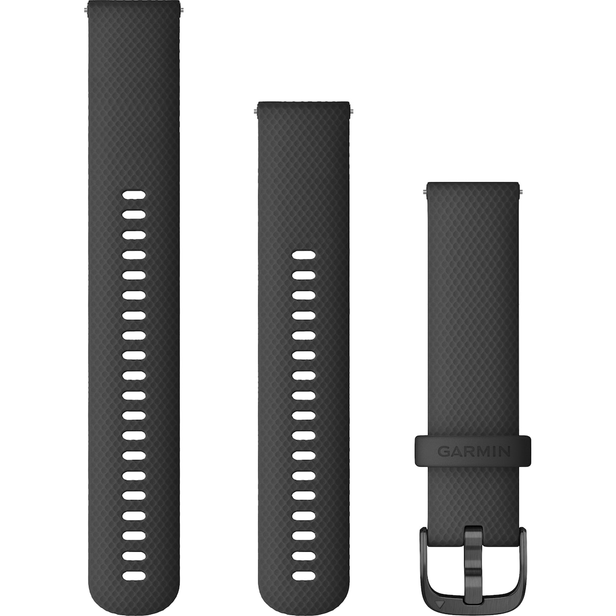 Garmin Quick Release klokkereim 20 mm (sort/grå)