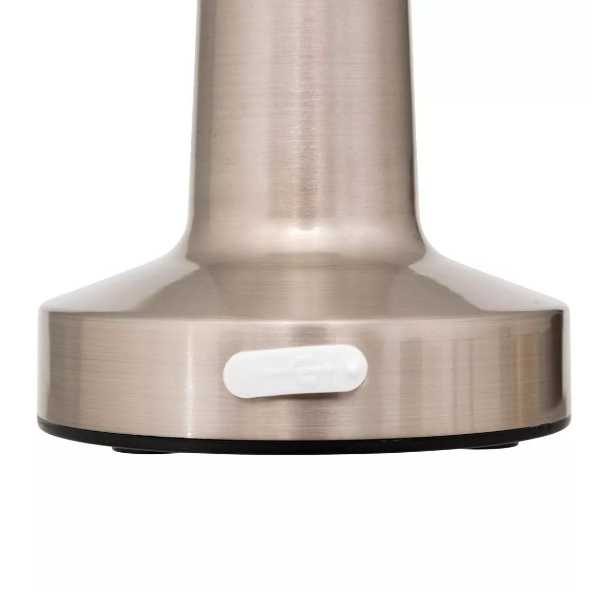 Lampe à poser extérieur métal 100 lumens (H21,5 cm) Halto Argent