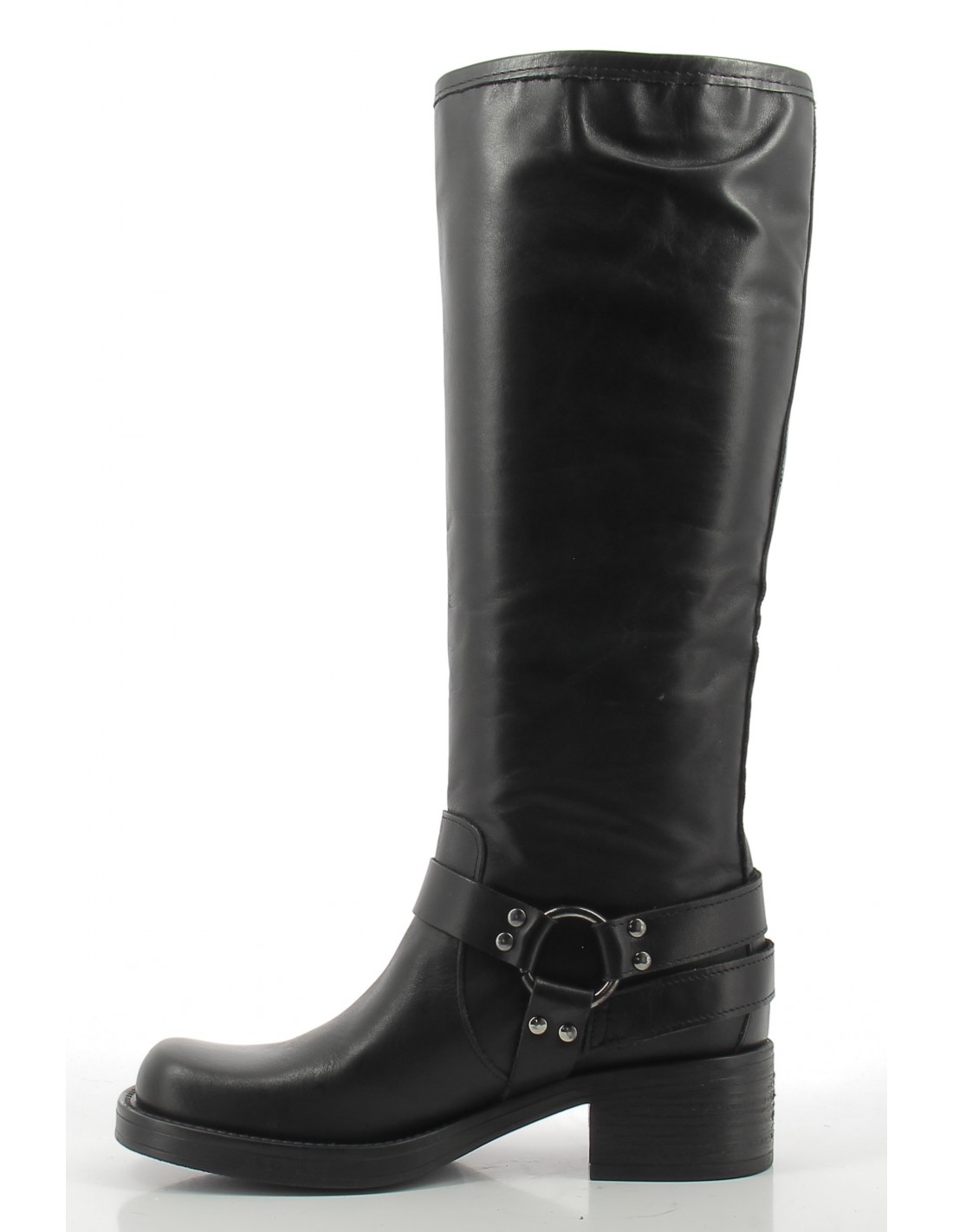 kharisma Bottes Femme Arlington Cuir Noir