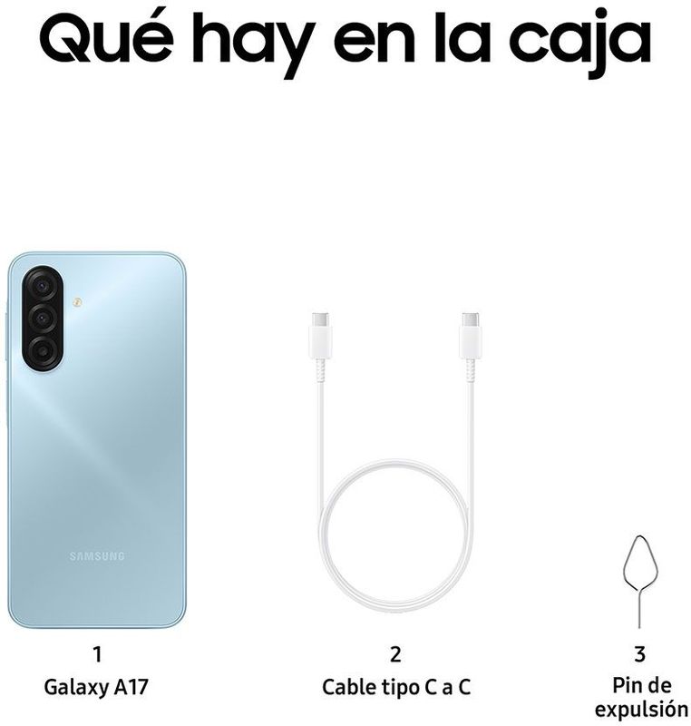 Samsung - Galaxy A17 LTE - Mobiele Telefoon - Blauw - 128GB