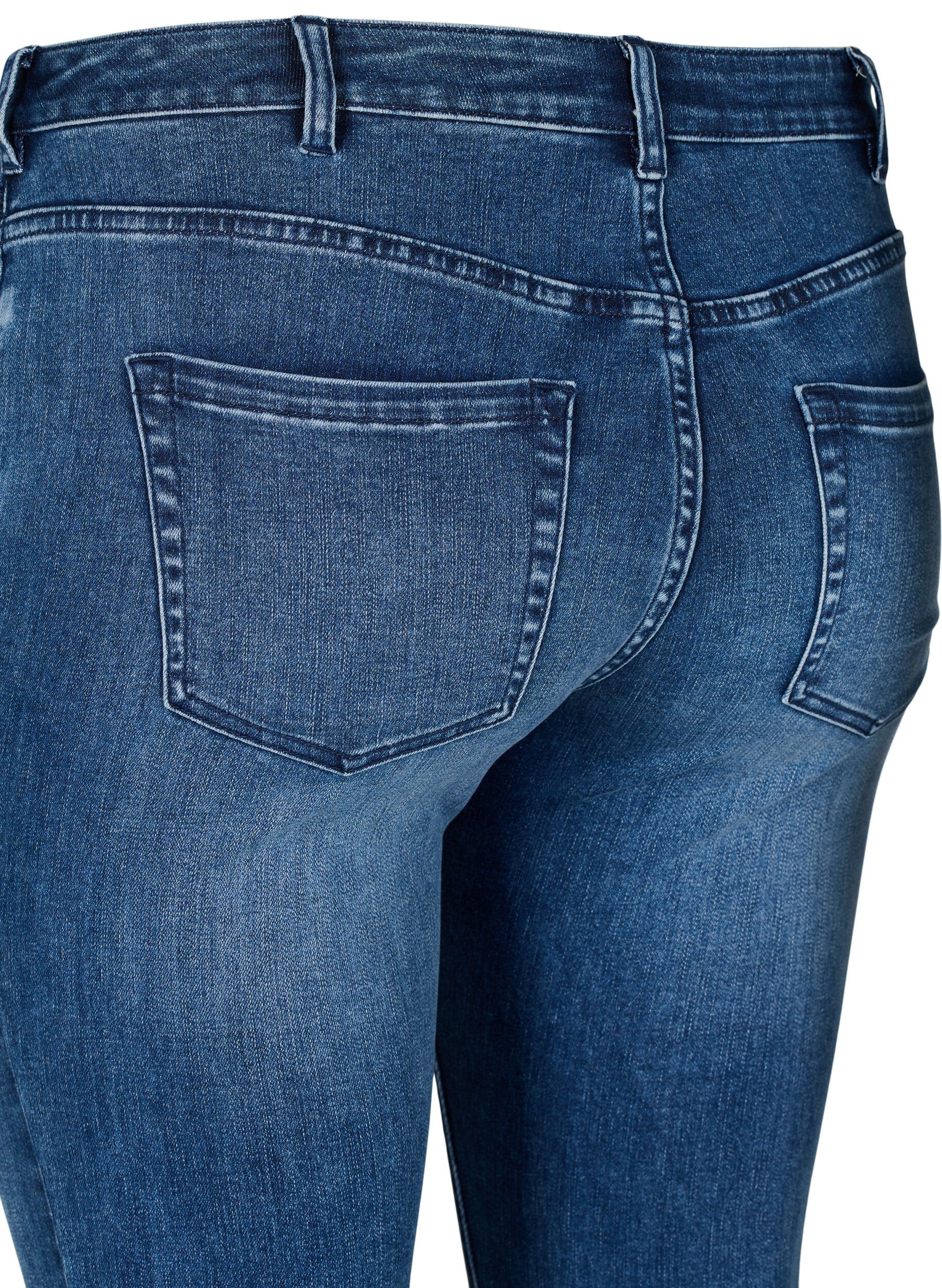Super slim sanna jeans med nittedetaljer