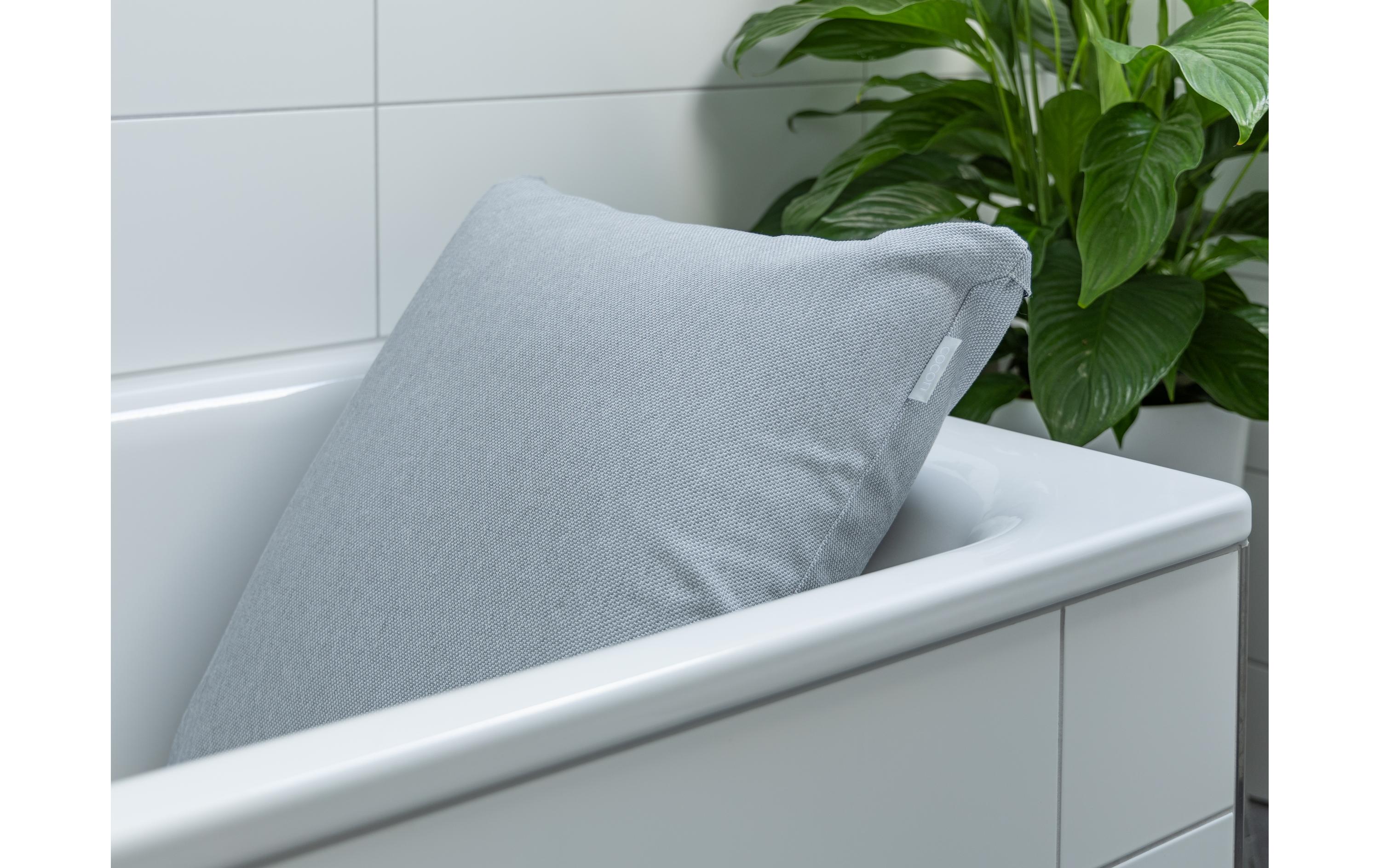 Badekissen 50 x 60 x 20 cm, GrauBadewannenkissen