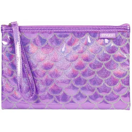 Stylex Faulenzer Glitter Mermaid lila, Schuppenoptik