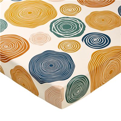 Linge de lit motif spirales - BECQUET CRÉATION