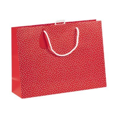 Clairefontaine - Sac cadeau - romance rouge - 37,3 cm x 11,8 cm x 27,5 cm