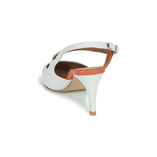 JB Martin - ESMEE - Nappa craie / orange