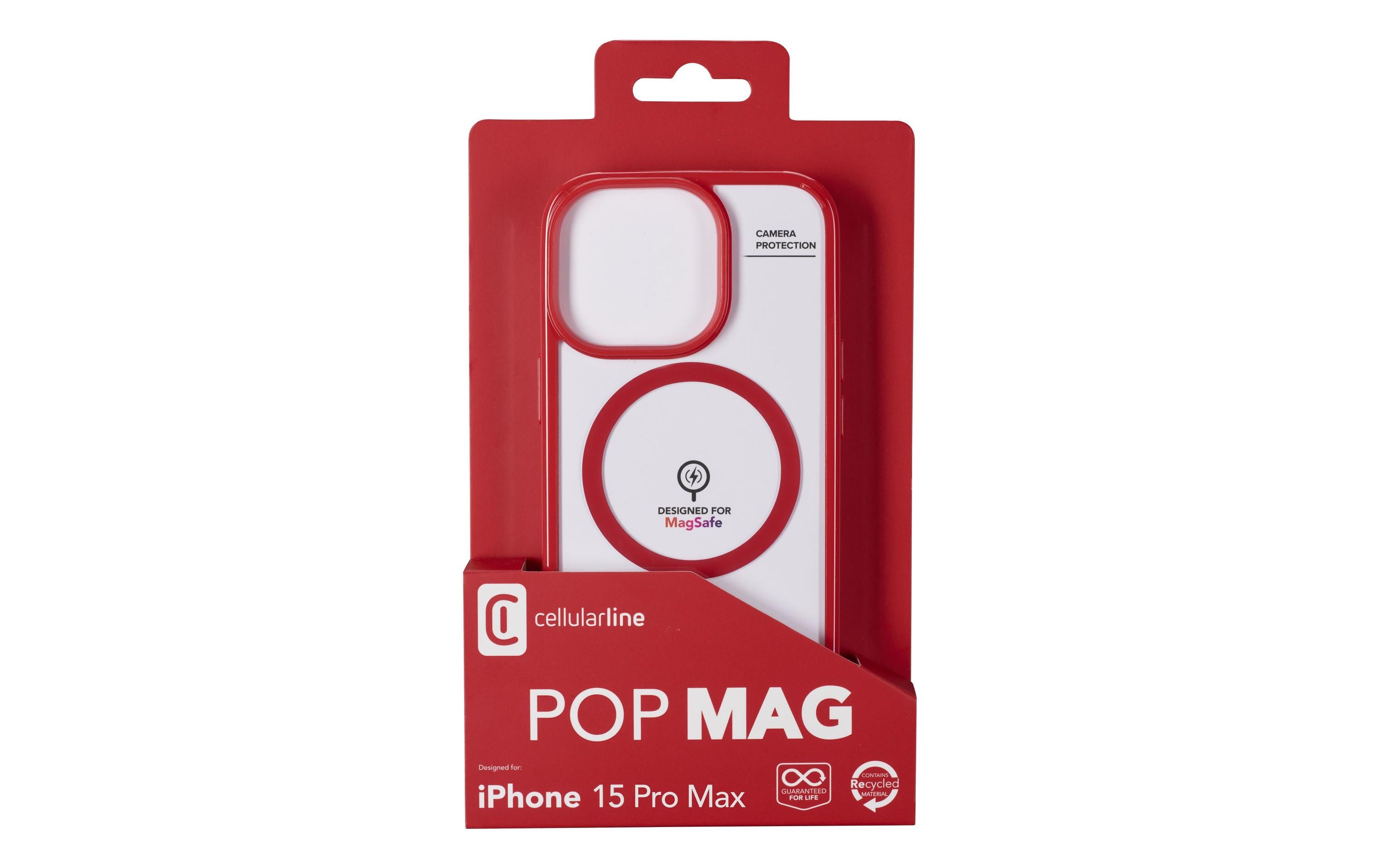 Back Cover Gloss Case iPhone 15 Pro Max RedSchutzhülle für das Apple iPhone 15 Pro Max