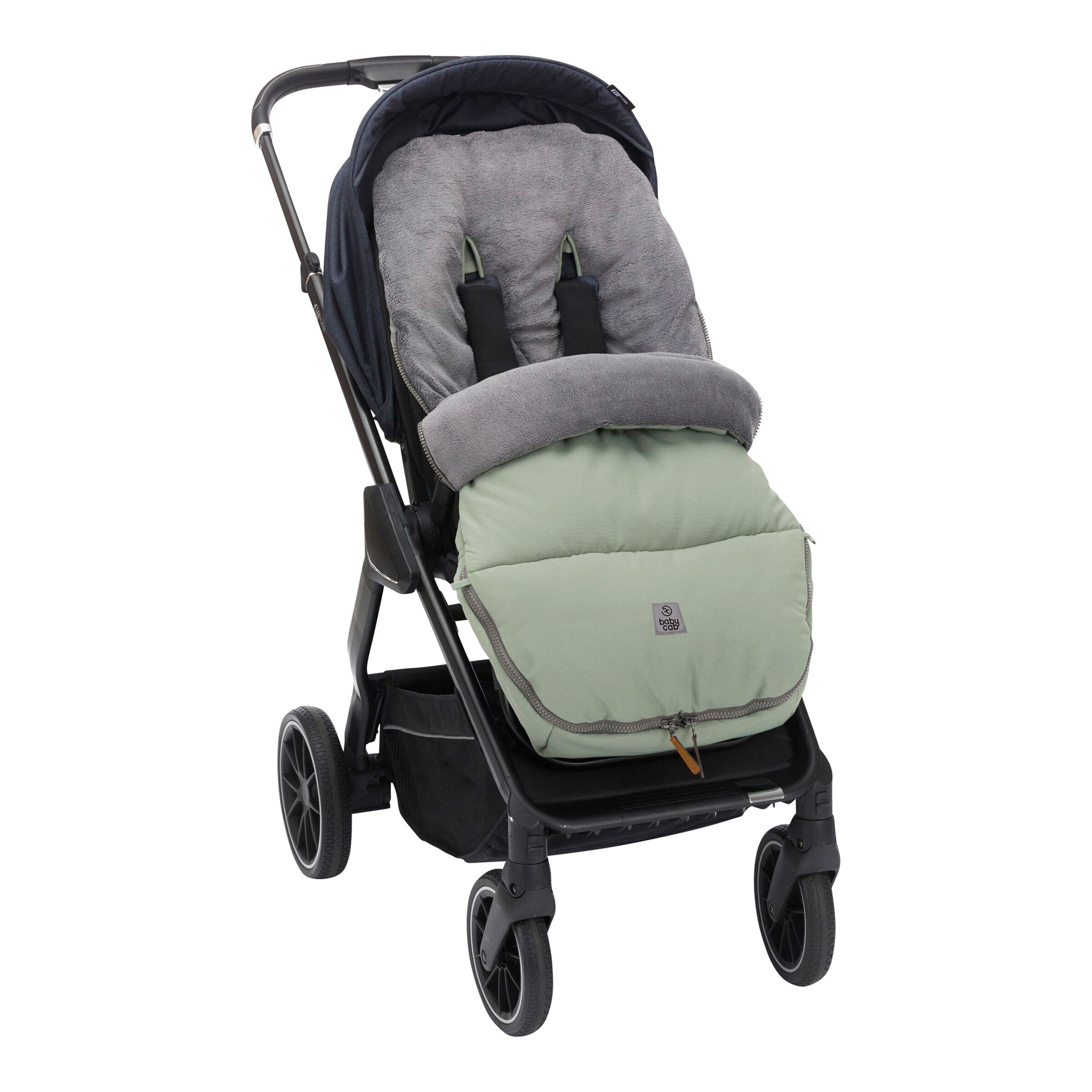 babycab Winterfußsack Kemi für Kinderwagen, Buggy salbei