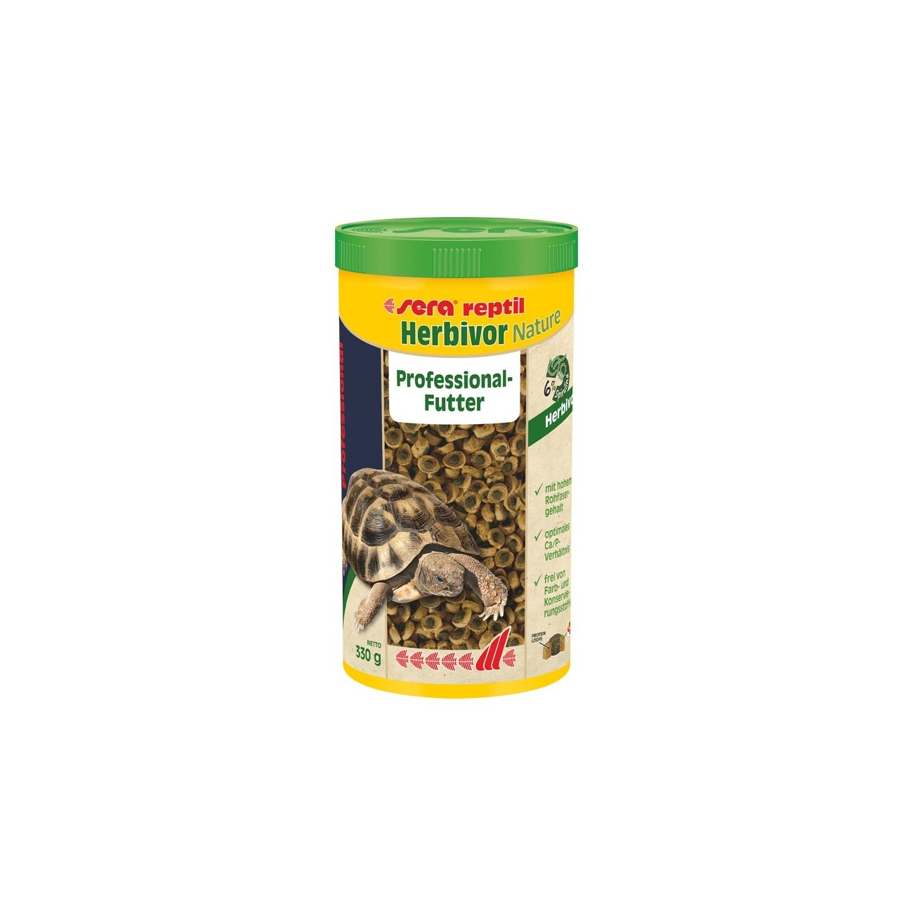 Sera reptil Professional Herbivor Nature 1.000 ml