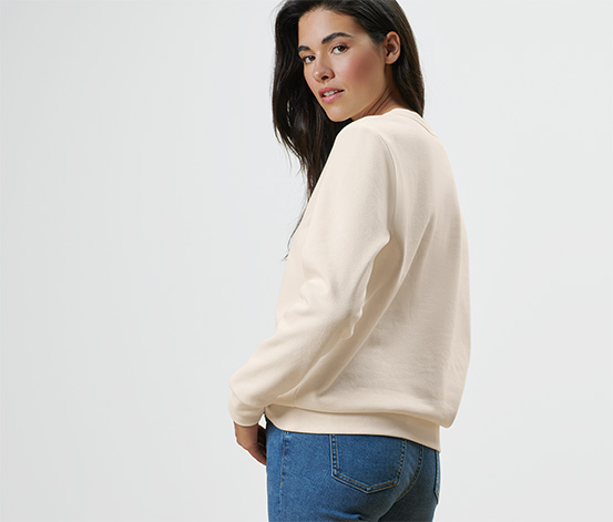 Sweatshirt mit Stickerei