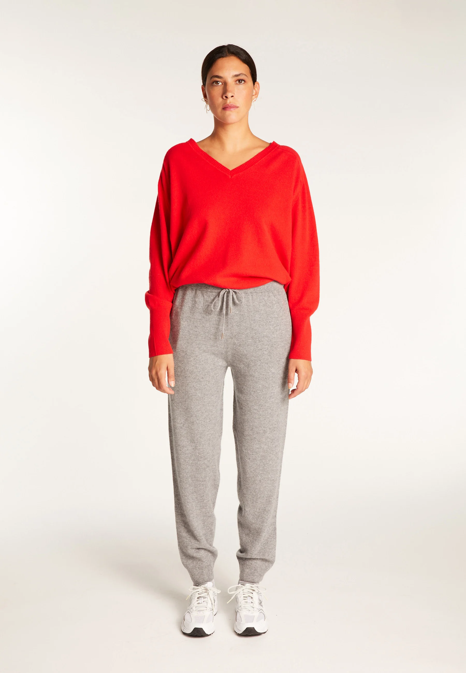AMANDINEAH24 - Jogger en cachemire | Gris