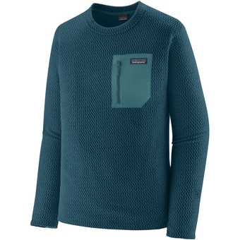 Patagonia R1 Air Crew Langarmshirt Tidal Teal Herren