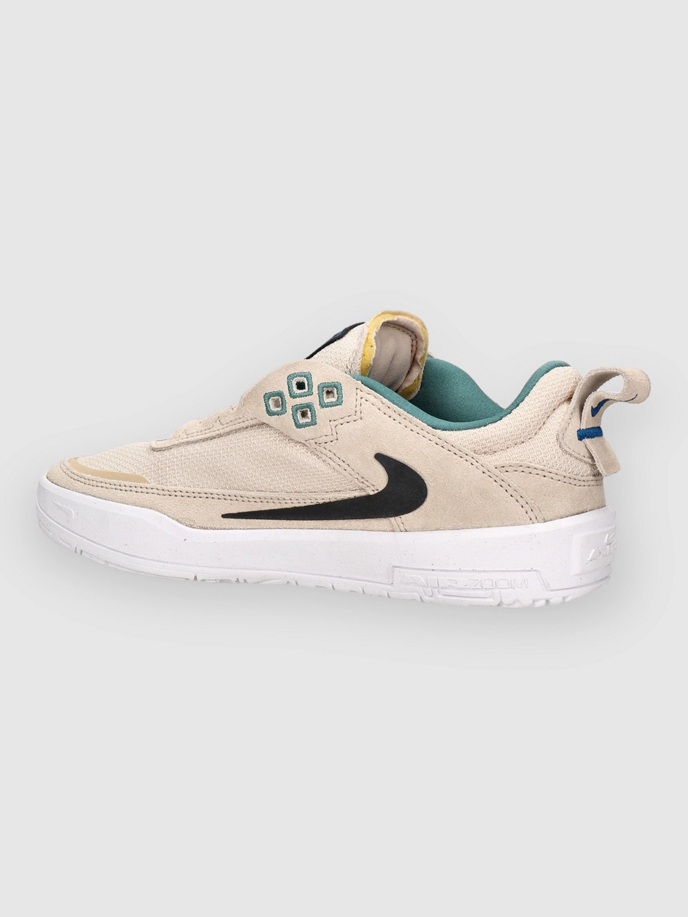 Nike Sb Burnside Kids Skate Shoes sandft blk crt ble bcos