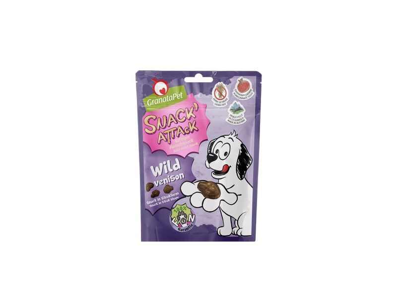 GranataPet Snack' Attack Wild 100g Ergänzungsfuttermittel für Hunde