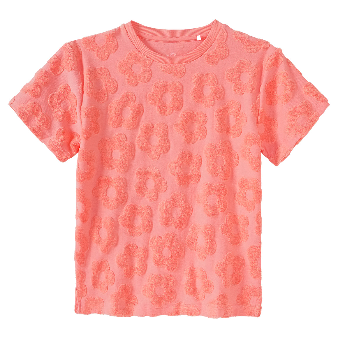 Topolino Mädchen Frottee-Shorty mit Ausbrenner-Muster apricot