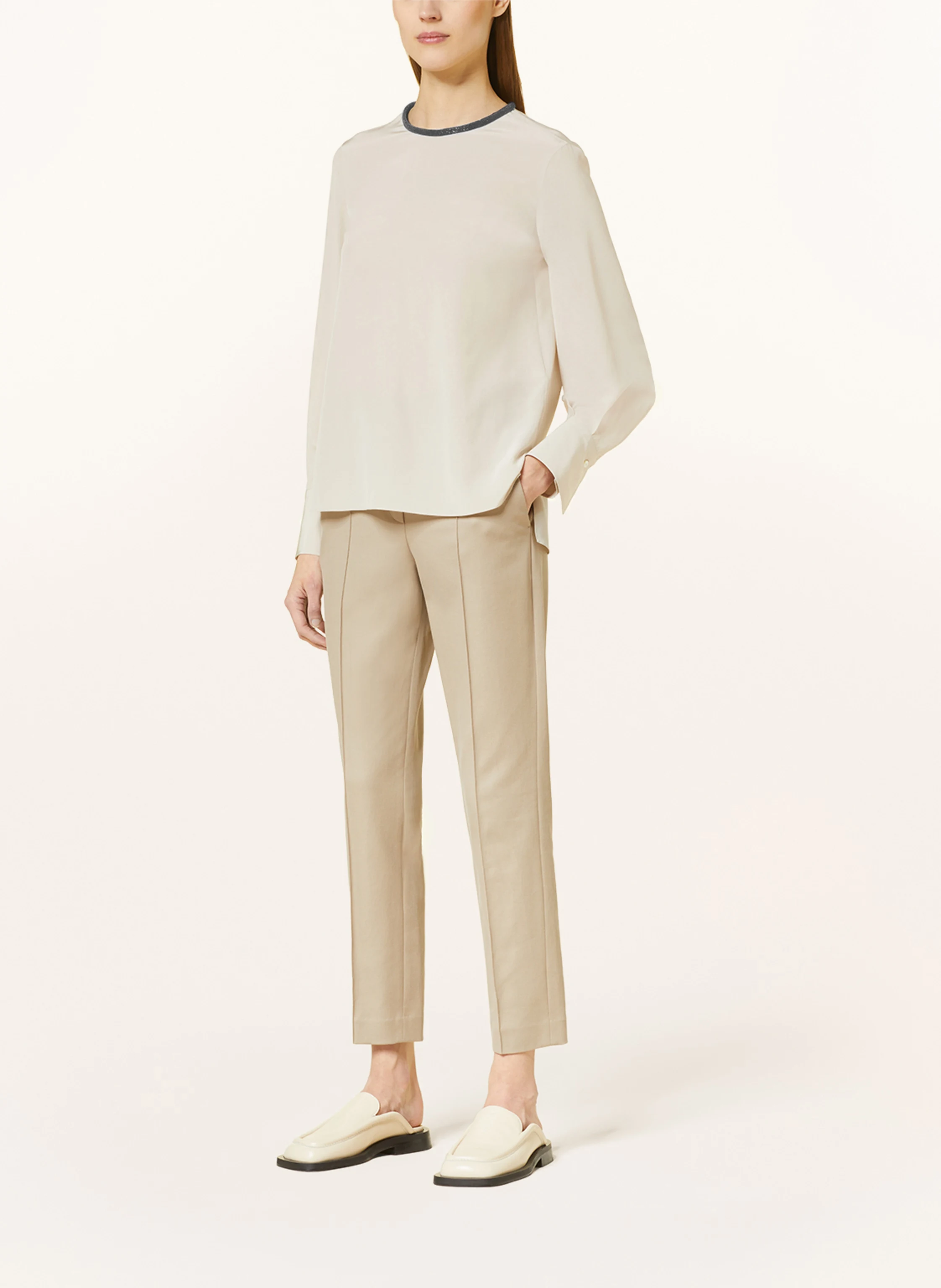 BRUNELLO CUCINELLI Blusenshirt aus Seide
