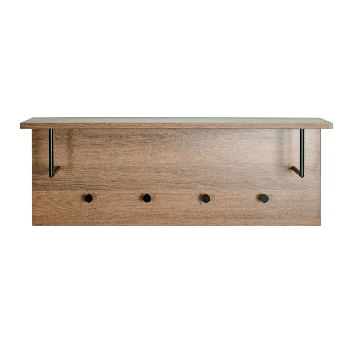 Pegane Garderobe chêne et noir
