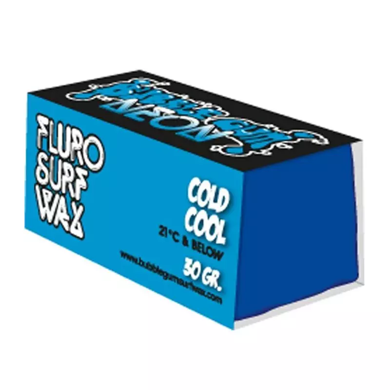 Wax Surf NEON SURF WAX COOL/ COLD inf 21C BBGUM BUBBLE GUM