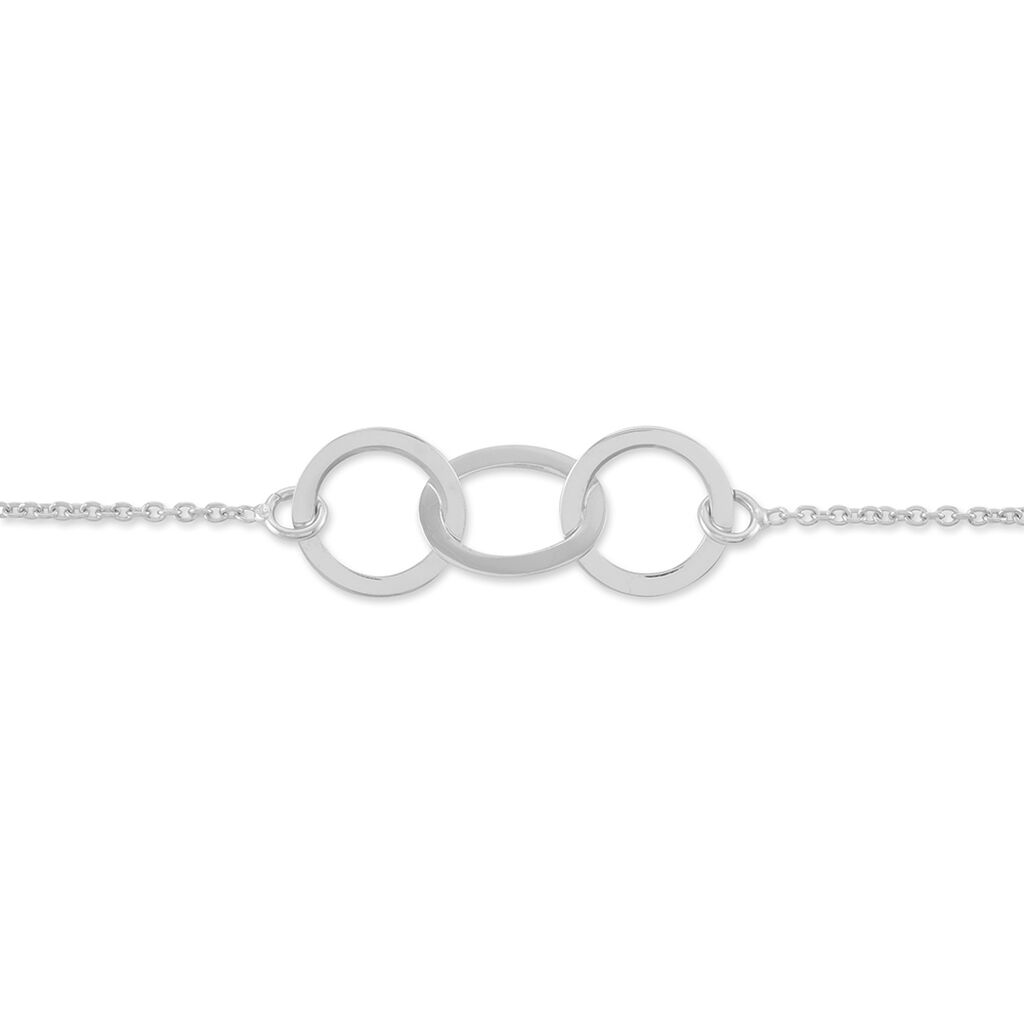 Bracelet Toi Et Moi Argent Blanc