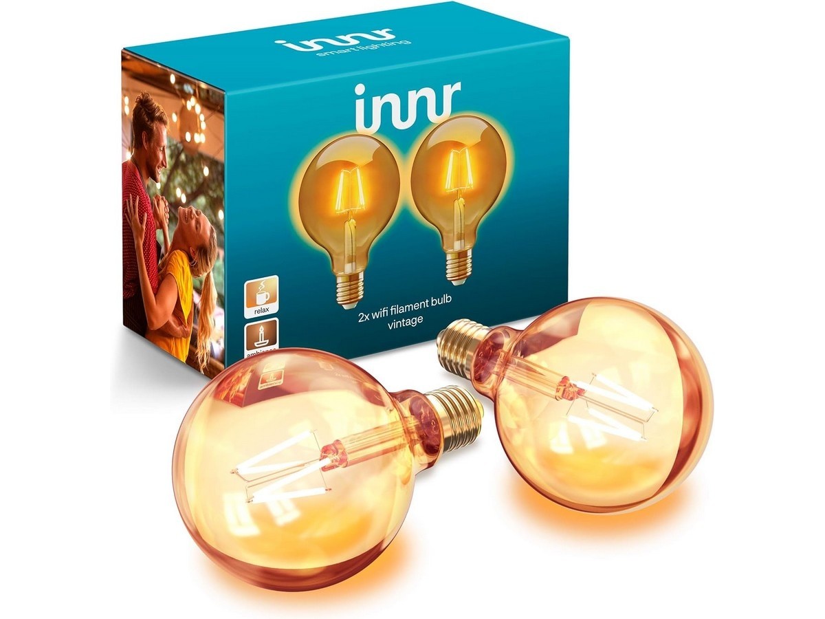 Innr - Vintage Filament E27 2Pack - WiFI