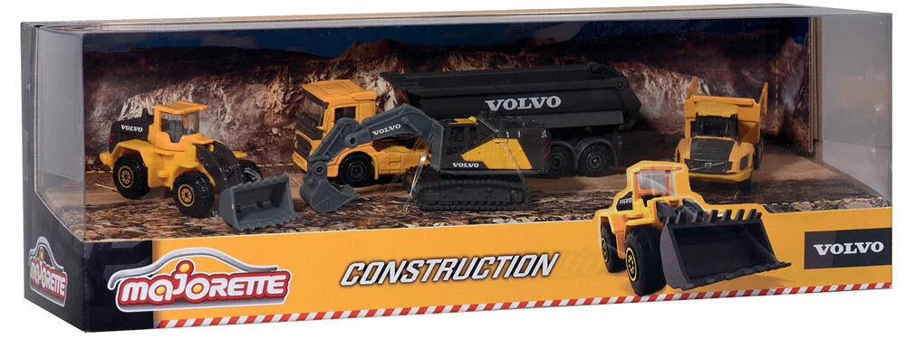 MAJORETTE VOLVO CONSTRUCTION GIFTPACK