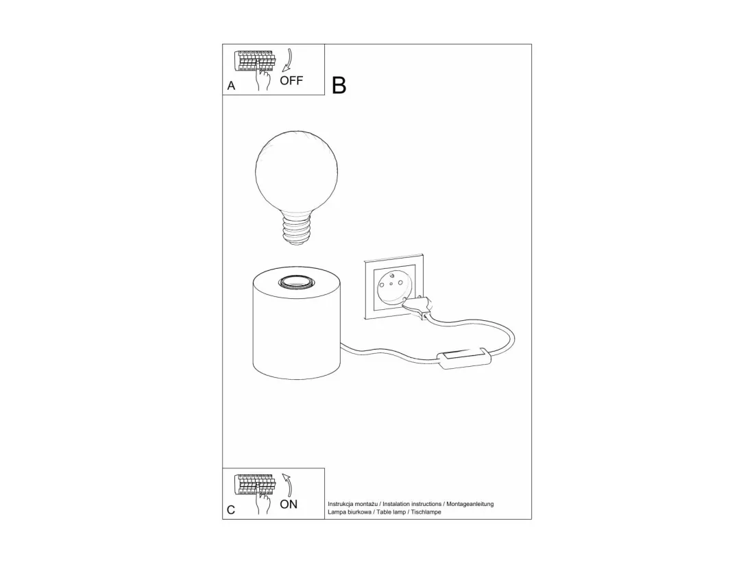 Lampe à poser Polarisys bois