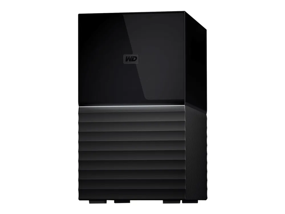WD My Book Duo WDBFBE0360JBK - Harddisk-array - 36 TB - 2 bays - HDD 18 TB x 2 - USB 3.1 Gen 1 (ekstern)