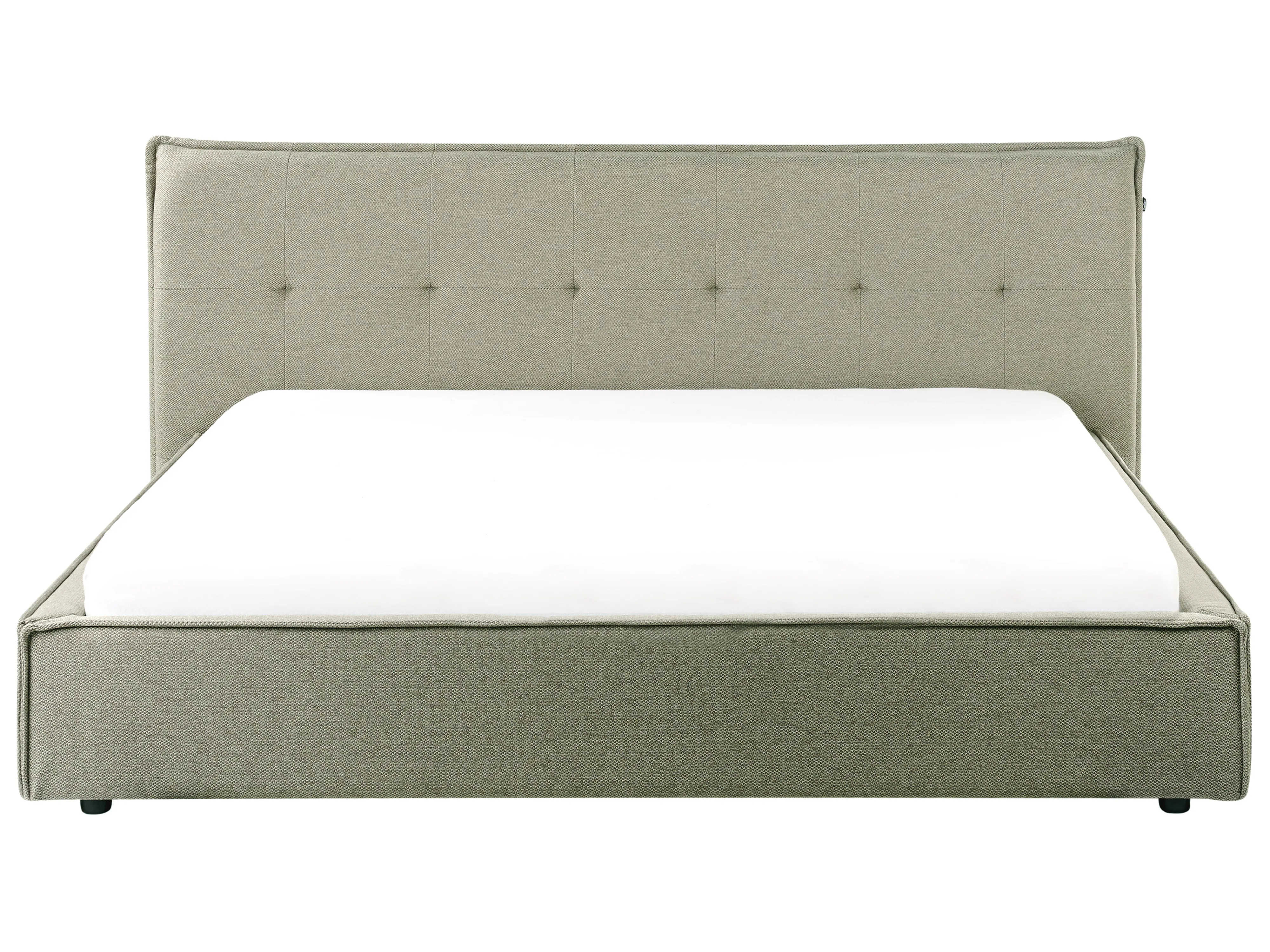 Bed Kunstlinnen LESTRE 180 x 200 cm Groen