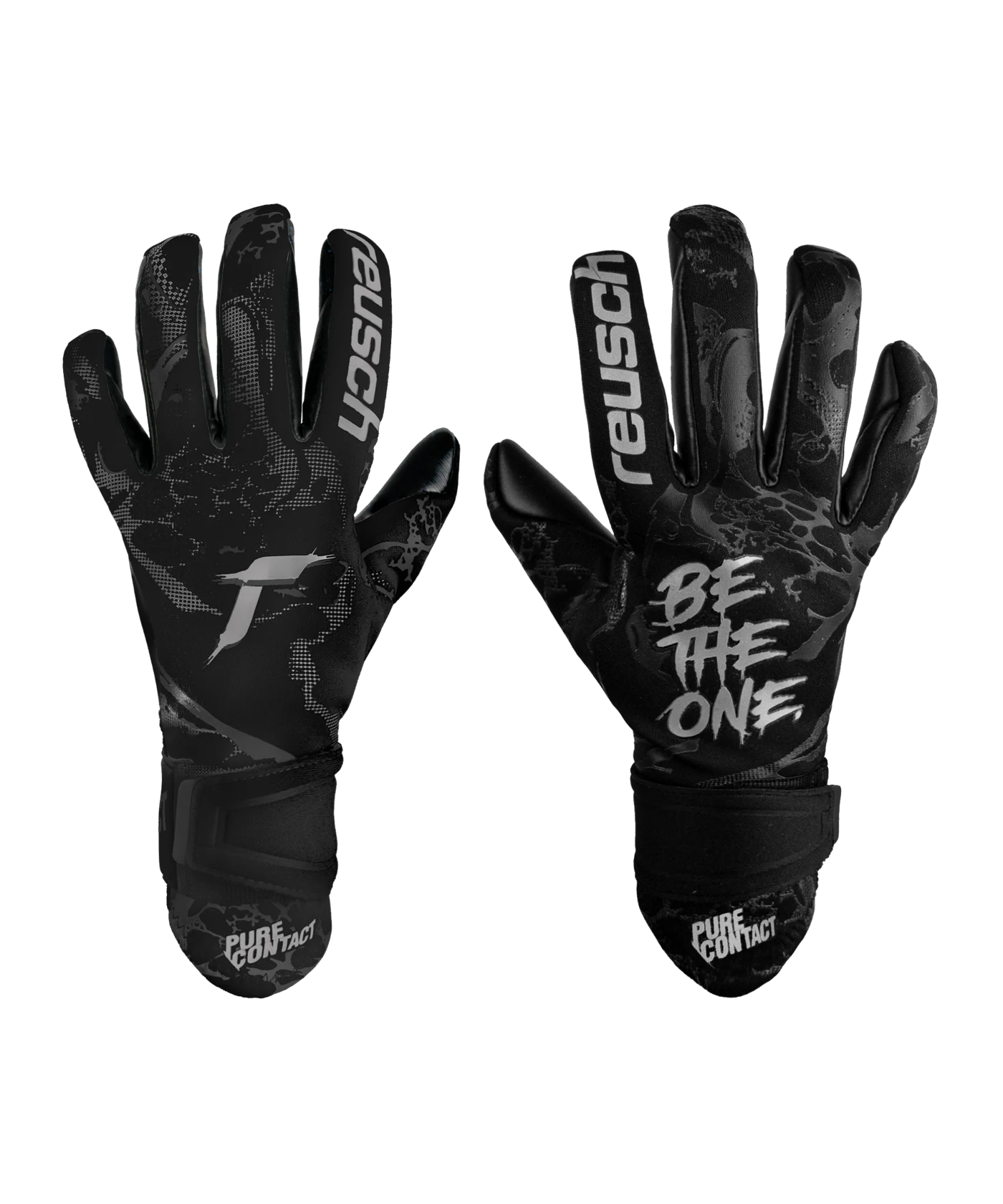 Reusch Pure Contact Infinity Torwarthandschuh Kids Schwarz F7700