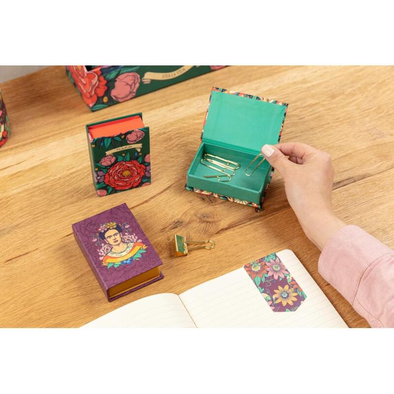 Frida Kahlo, Petites boîtes rectangulaires 9,5x6,5x3 cm, ass.
