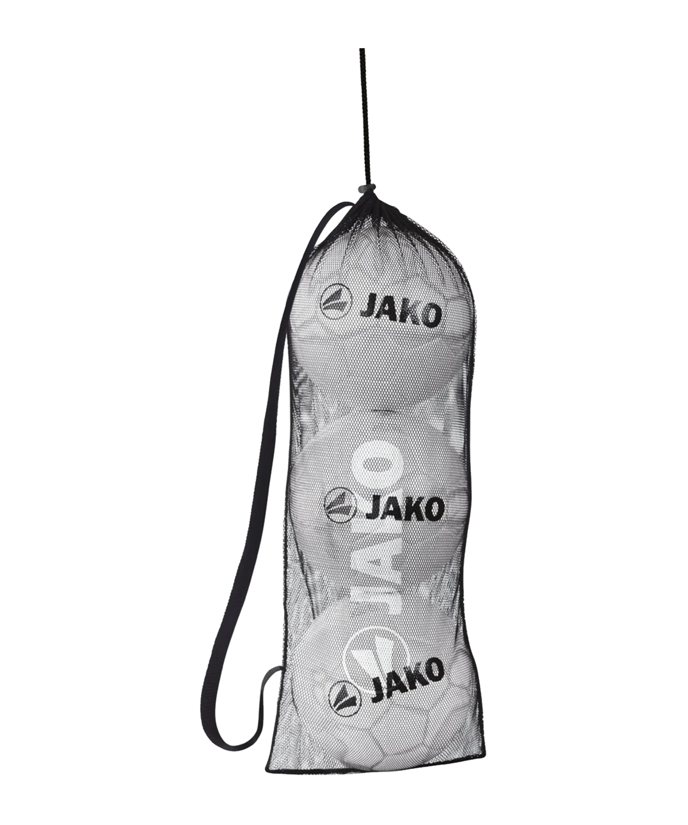 JAKO Ballnetz für 3 Bälle Schwarz F800