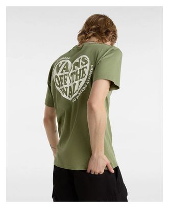 T-Shirt Vans No Players Vert / Blanc