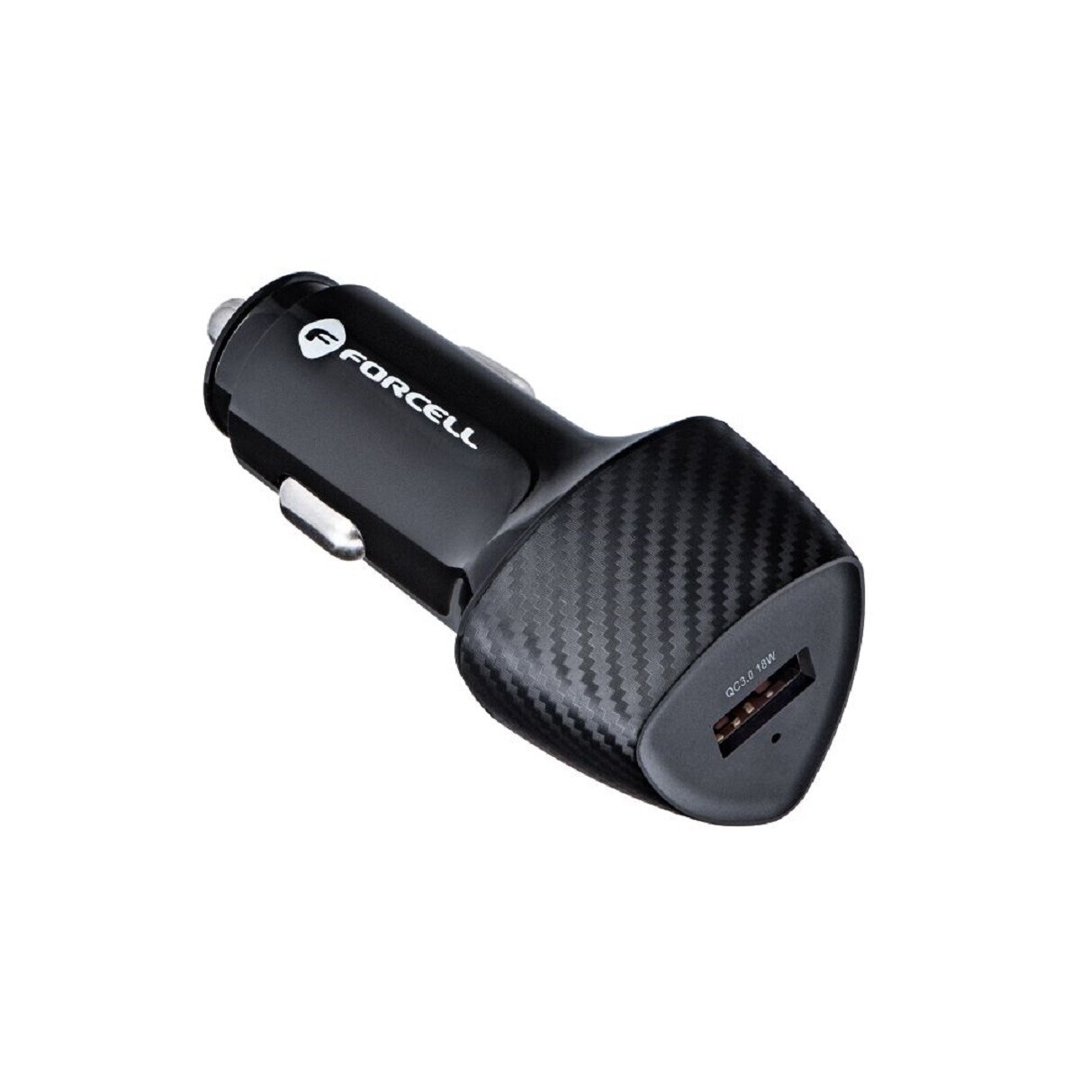 KFZ-Ladegerät Autoladegerät CARBON USB QC 3.0 18W CC50-1A