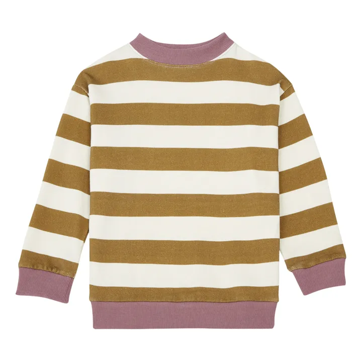 Marlot Paris Sweat Rayé Poppy | Camel