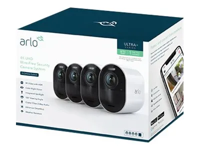 Arlo VMS5440, IP-sikkerhedskamera, Indendørs & udendørs, Trådløs, 91,44 m, Intern, FCC, IC, CE, UL